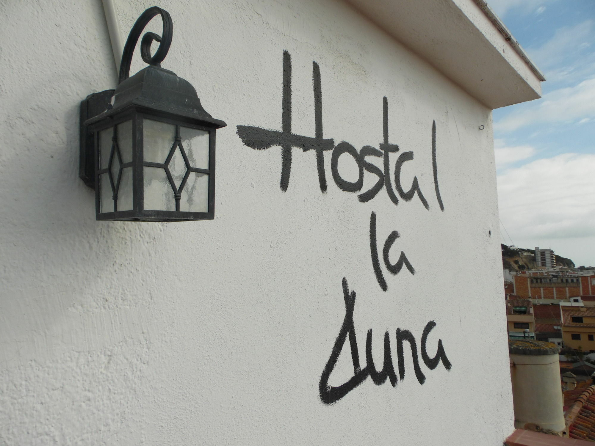 Hostal La Lluna Arenys de Mar Exterior foto